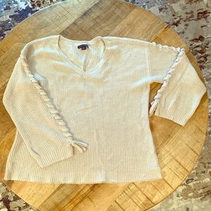 AE oversized cable knit sweater